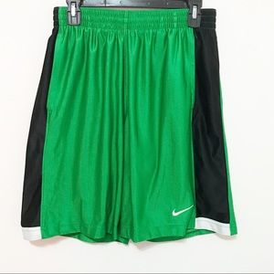 Nike Emerald Green Pockets Basketball Shorts